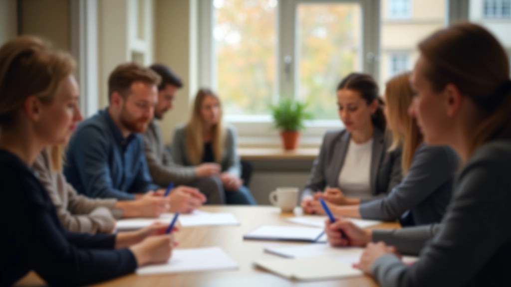 Prioritetstilpasnings-workshop med deltagere i mødelokale